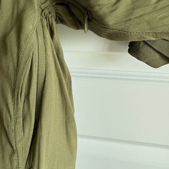 S/W/F Plunge Dress in Amazon Green - Picture 11 of 16